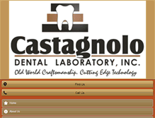 Tablet Screenshot of castagnolo-lab.com